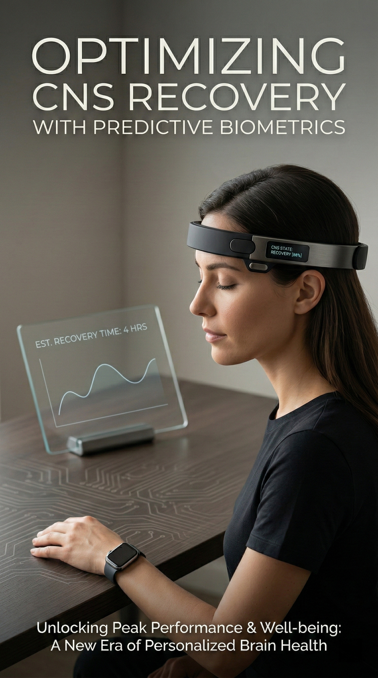 Visualization of Central Nervous System biometric tracking